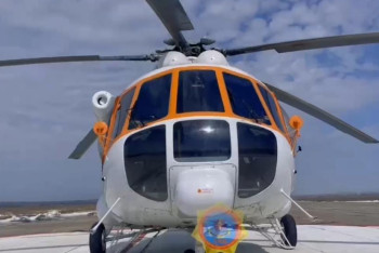 Фотография к новости: Абай облысына "Қазавиақұтқару"  тікұшағы көмекке барды