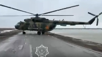 Фотография к новости: Қорғаныс министрлігінің эскери-әуе күштері 92 адамды эвакуациялады