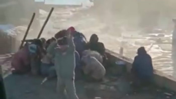 Фотография к новости: Қостанайда әскери тікұшақ ауыл адамдарын құтқарды