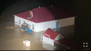 Фотография к новости: Қостанай облысында бір түнде су басқан елді мекендерден 150 адам құтқарылды