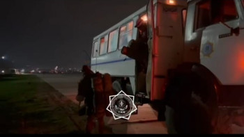 Фотография к новости: Әскери қызметшілер БҚО-ға көмекке аттанды