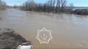 Фотография к новости: Еліміздің алты облысында су тасқынына қарсы күрес жалғасуда