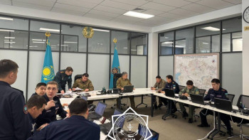 Фотография к новости: Республикалық жедел штаб төрт тәуліктен бері үзіліссіз жұмыс істеп жатыр