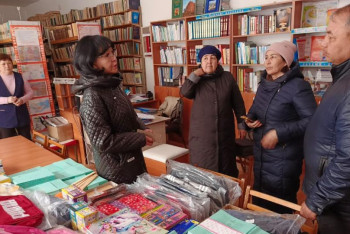 Фотография к новости: Қостанай облысында су тасқынынан зардап шеккен балалар оқуы үшін шараларды қабылдануда