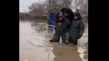 Фотография к новости: Ақтөбе облысында 2870 адам қауіпсіз жерге көшірілді