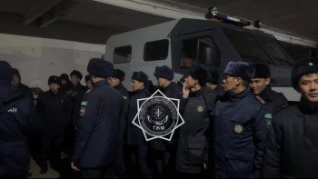 Фотография к новости: Шымкенттен Аршалыға ТЖД күштері мен құралдары көмекке келді