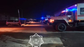 Фотография к новости: Түркістан құтқарушылары Солтүстік Қазақстанға көмекке аттанды