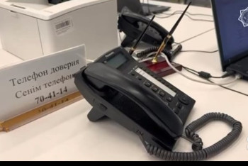 Фотография к новости: “Жедел желі" телефондары жұмыс істейді