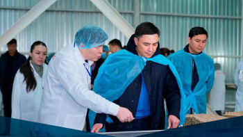 Фотография к новости: Шымкентте жаңа құс фабрикасы іске қосылды