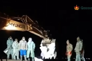 Фотография к новости: Ақтөбе облысында су тасқынынан эвакуациялау шаралары жалғасуда