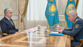 Фотография к новости: Президент Қорғаныс министрі Руслан Жақсылықовты қабылдады