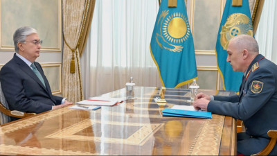 Президент Қорғаныс министрі Руслан Жақсылықовты қабылдады