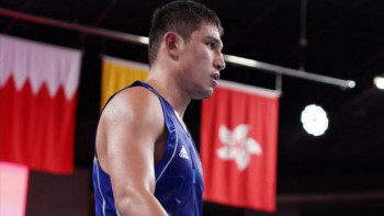 Фотография к новости: Қазақ боксшының сенсациялық жеңісі Азияда шу көтерді