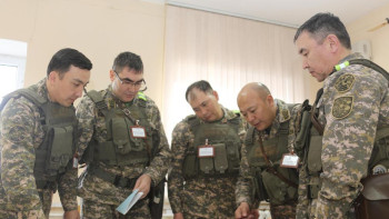 Фотография к новости: Жамбыл облысында қорғаныс бөлімшелерінің іс-қимылдары пысықталды