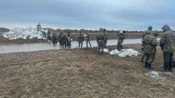 Фотография к новости: Павлодар облысында 150 тонна инертті материал төселді