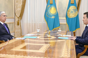 Фотография к новости: Тоқаев жаңа қызметке тағайындалған экс-премьерді қабылдады