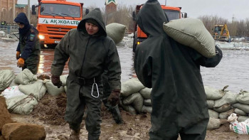 Фотография к новости: Ақтөбе облысында 51 305 текше метр су сорылды