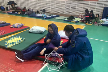 Фотография к новости: Су тасқынынан зардап шеккендерге қажетті медициналық көмек көрсетілуде