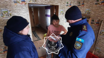 Фотография к новости: Қарағанды облысы Шет ауданында су алған үйлерді арнайы комиссия бағалайды