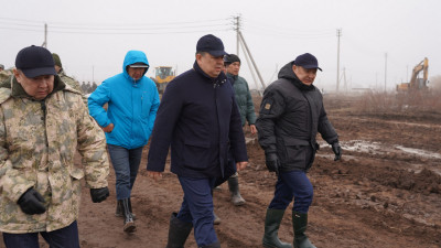 Вице-премьер Ақмола облысындағы су тасқынына қарсы жұмыстар барысын тексерді