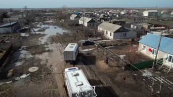 Фотография к новости: БҚО су тасқынына  қарсы жұмыстар жалғасып жатыр