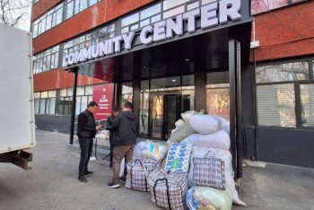 Фотография к новости: Су тасқыны: Алматылықтар 10 тоннадан астам көмек жинады