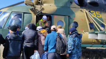 Фотография к новости: Ақтөбе облысы. 1 250 тұрғын эвакуацияланды