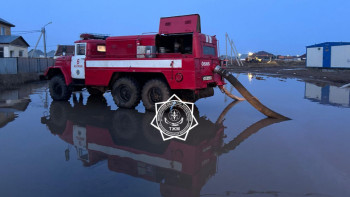 Фотография к новости: Астананың іргесіндегі Талапкер ауылында су сору жұмыстары жүргізіліп жатыр