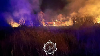 Фотография к новости: "Алтын Емел" ұлттық паркінің аумағында өрт болды