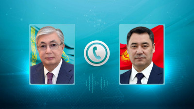 Мемлекет басшысы Қырғызстан президентімен телефон арқылы сөйлесті