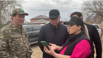 Фотография к новости: Су тасқыны: арнайы  комиссия Ақтөбе тұрғындарынан өтінімдер қабылдай бастады