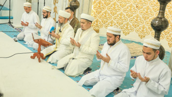 Фотография к новости: Қадір түні бас мүфти ел тыныштығы үшін дұға оқыды