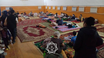 Фотография к новости: Құлсары тұрғындарын эвакуациялау жұмыстары жалғасуда