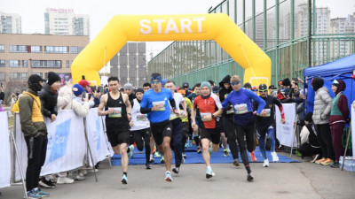 Астанада биыл алғаш рет әуесқой желаяқтар арасында жарыс өтті