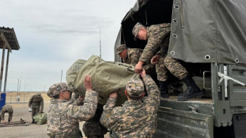 Фотография к новости: Су тасқыны: Бүгін әскерилер қандай жұмыс жүргізеді