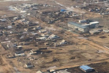 Фотография к новости: Су тасқыны: Жалаулы ауылында төтенше жағдай режимі алынып тасталды