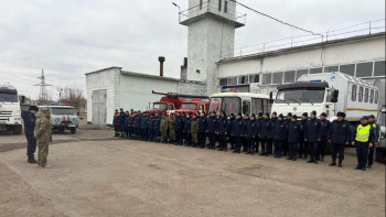Фотография к новости: Павлодар облысының құтқарушылары көрші өңірге көмекке аттанды