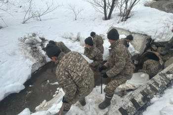 Фотография к новости: ШҚО-да су тасу қаупі жоқ – ТЖД