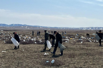 Фотография к новости: Қарқаралыда 35 гектардан аса аумақ қоқыстан тазартылды