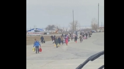 Қостанайда 116 бала Ми-8 тікұшағымен қауіпсіз аймаққа көшірді