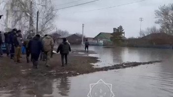 Фотография к новости: Су тасқыны. Министр Шыңғыс Әрінов СҚО-ға барды