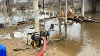 Фотография к новости: Ойыл өзенінде су деңгейінің төмендеуі байқалады