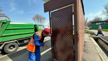 Фотография к новости: "Алматы – біздің ортақ үйіміз" науқаны жалғасып жатыр