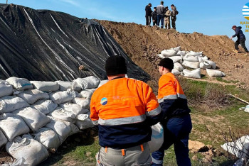 Фотография к новости: Су тасқыны. ТЖ кезінде теміржолшылар қандай көмек көрсетіп жатыр
