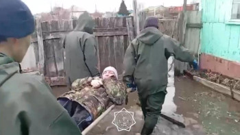 Фотография к новости: Солтүстік Қазақстанда азаматтарды эвакуациялап жатыр