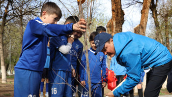 Фотография к новости: Жамбыл облысы «Таза Қазақстан» экологиялық акциясын қолдады