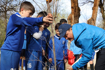 Фотография к новости: Жамбыл облысы «Таза Қазақстан» экологиялық акциясын қолдады