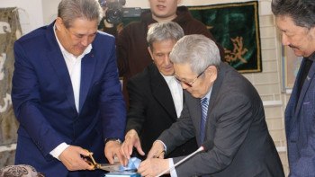 Фотография к новости: Павлодарда Қаныш Сәтбаевтың 125 жылдығына орай көрме ұйымдастырылды