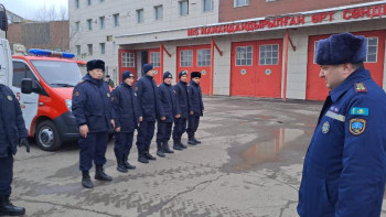 Фотография к новости: Ұлытау облысы мен Астананың құтқарушылары СҚО-ға барды