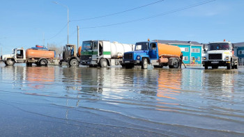 Фотография к новости: Құлсарыда тәулігіне 5500 текше метр су сорылды